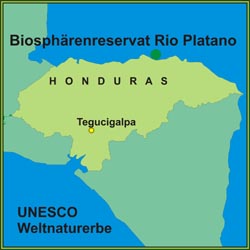 Das Biosphärenreservat Rio Platano ist Weltnaturerbe der UNESCO